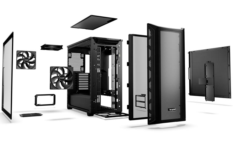 be quiet! SHADOW BASE 800 ケース ブラック BGW60 be quiet! unveils new Shadow Base 800 case family | KitGuru